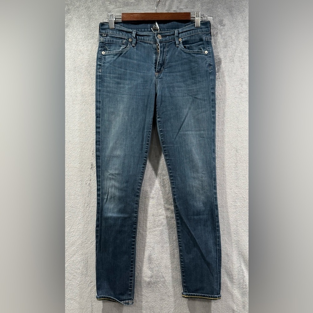Citizens of Humanity Thompson medium rise cropped skinny Medium Wash Jeans 27